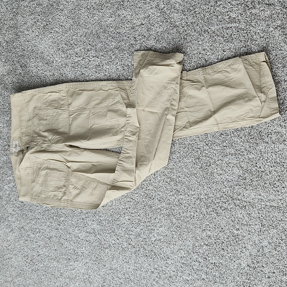 Guess khaki cargo/hiking style pants